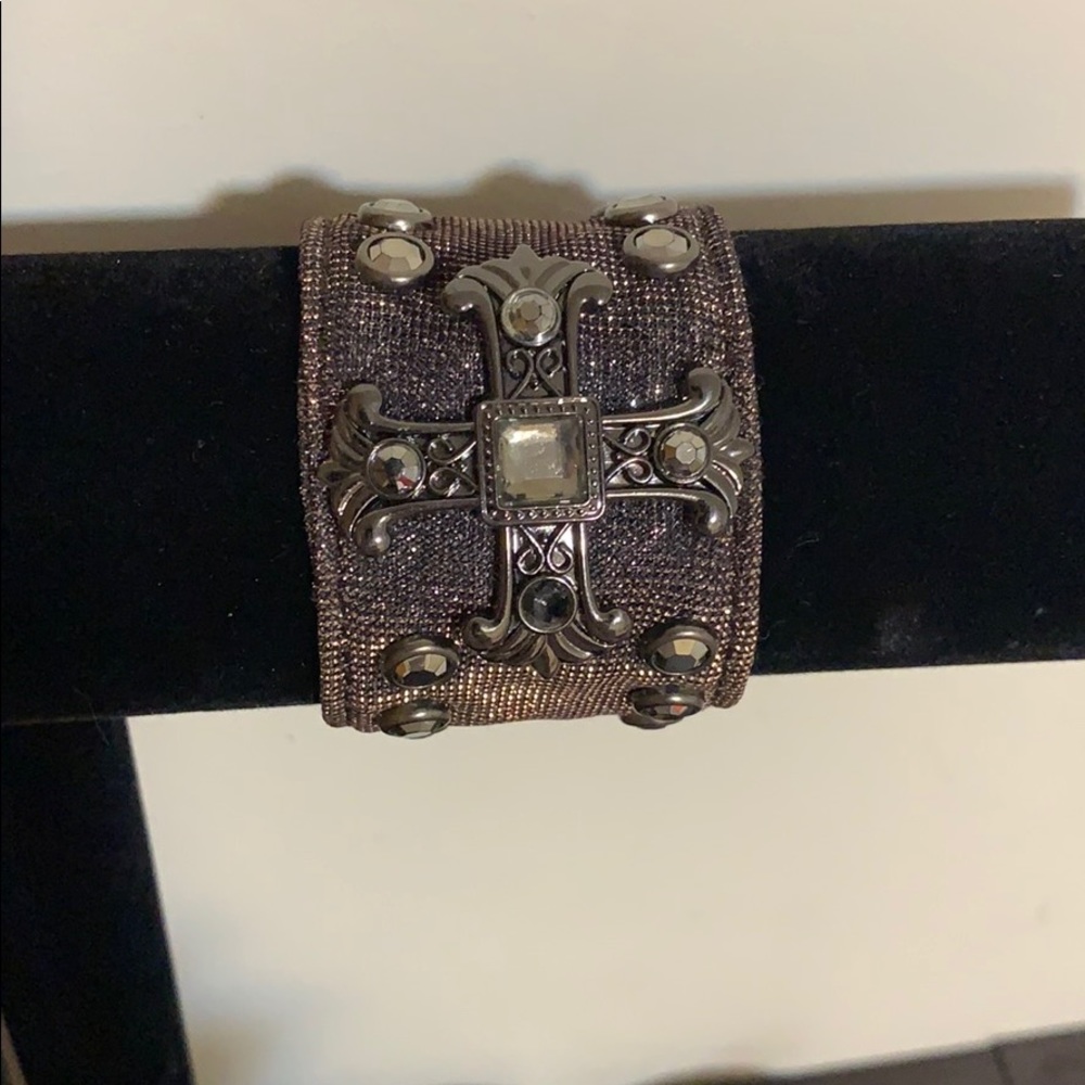 Brown Cross bracelet